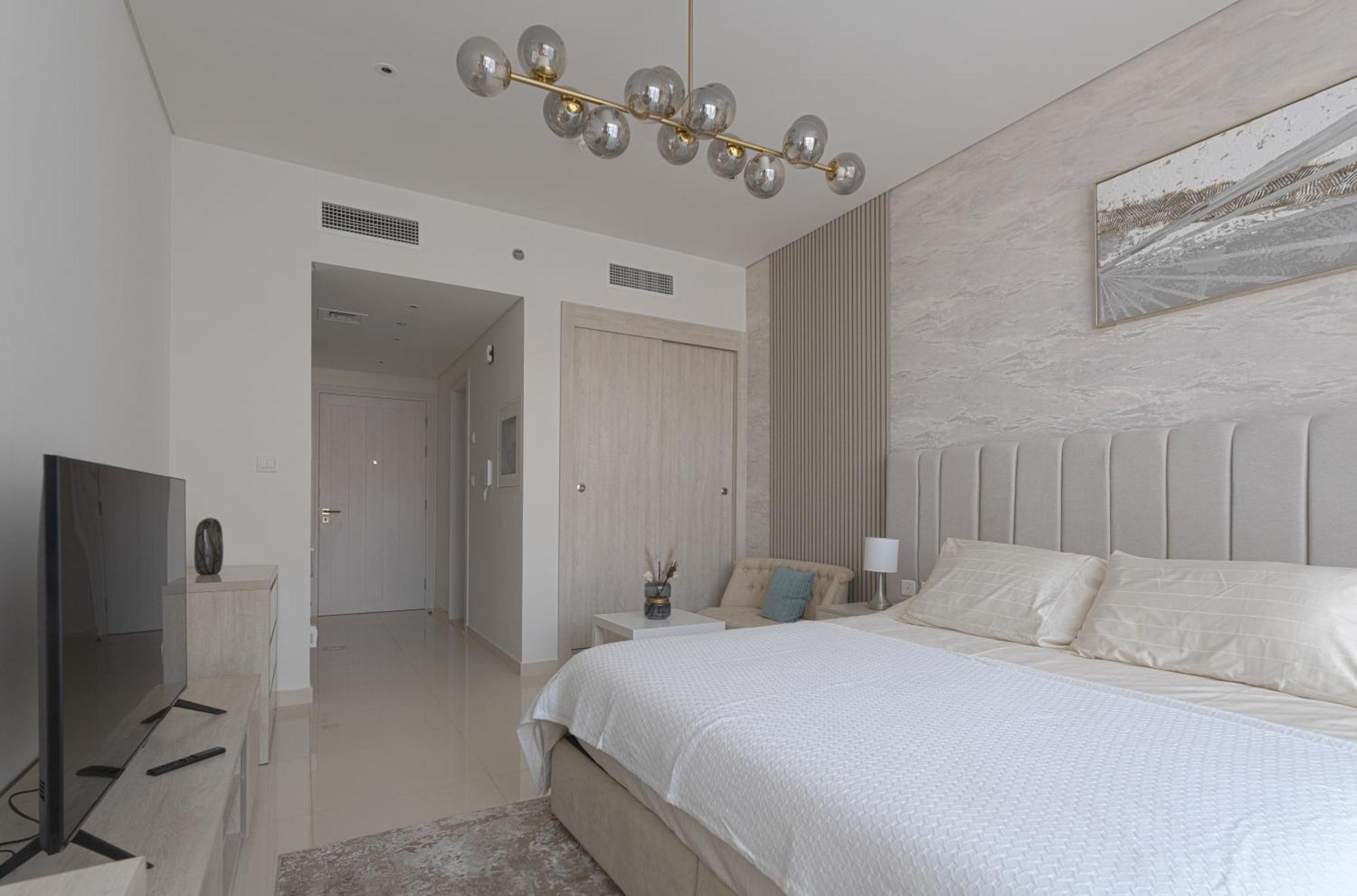 Luxury Studio, Seven Palm Residence-Palm Jumeirah Dubái Exterior foto